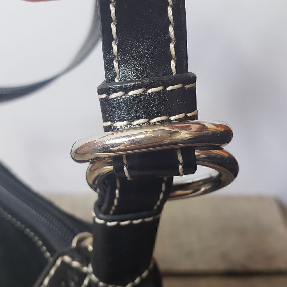 M. LONDON Mini Suede Handbag - Picture 3 of 12